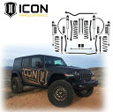 【ICON VEHICLE DYNAMICS(アイコン ビークル ダイナミクス)正規品】2.5インチ ステージ7 サスペンションキット/サスキットJeep Wrangler ジープ ラングラー JL2018年～