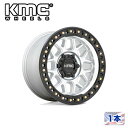 【KMC（ケーエムシー）日本販売代理店】17インチアルミホイール 1本汎用 KM549 GRS MACHINED W/ SATIN BLACK LIP17×9J 5H 127 ±0 CB71.5