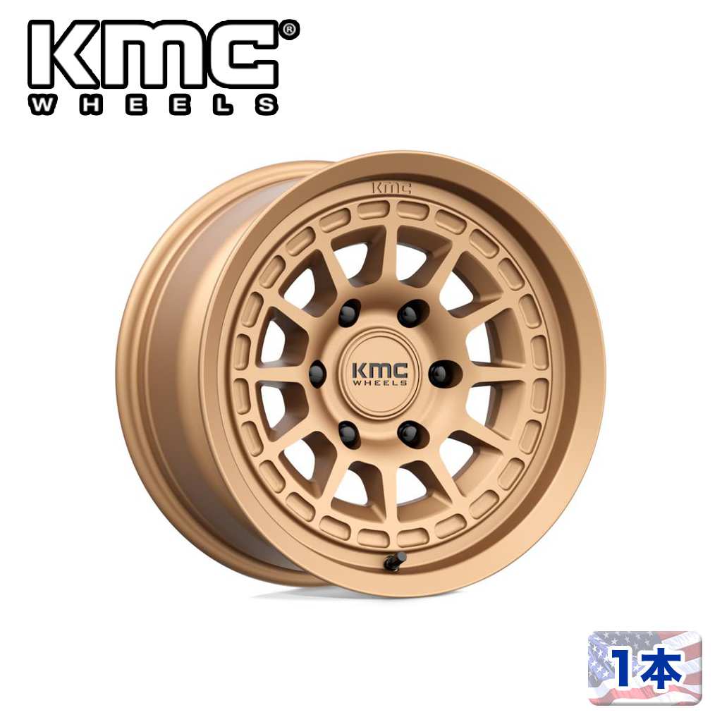 樂天商城 - 【KMC（ケーエムシー）日本販売代理店】17インチアルミホイール 1本汎用 KM719 CANYON MATTE BRONZE17×8.5J 5H 127 ±0 CB71.5