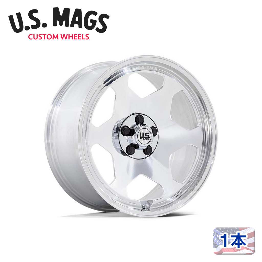 樂天商城 - 【 US MAGS 正規品】20インチ アルミホイール 1本UC144 OBS 20×10 5H 127 +6 CB78.1FULLY POLISHED(フーリィポリッシュ) 汎用