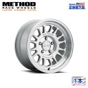 【Method Race Wheels 正規品】17インチアルミホイール 1本MR318 マシンド/クリアコート17×8.5J 5H 127 ±0 CB71.5