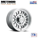 【Method Race Wheels 正規品】18インチアルミホイール 1本MR318 マシンド/クリアコート18×9J 8H 180 +18 CB130.8
