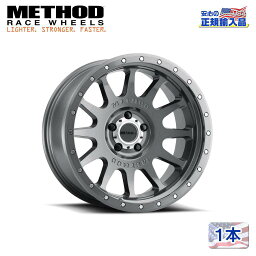 【Method Race Wheels(メソッドレース)正規代理店】20インチアルミホイール 1本MR605 NV グロスチタニウム20X10 8H165.1 -24 CB121.3 汎用