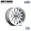 【Method Race Wheels 正規品】17インチアルミホイール 1本MR703 Bead Grip マシンド/クリアコート17×8.5J 6H 135...