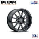 【Method Race Wheels (メソッドレース) 正規代理店】20インチアルミホイール 1本MR802 ダブルブラックミルド20×9 8H180 ±0 CB124.1 汎用(2)