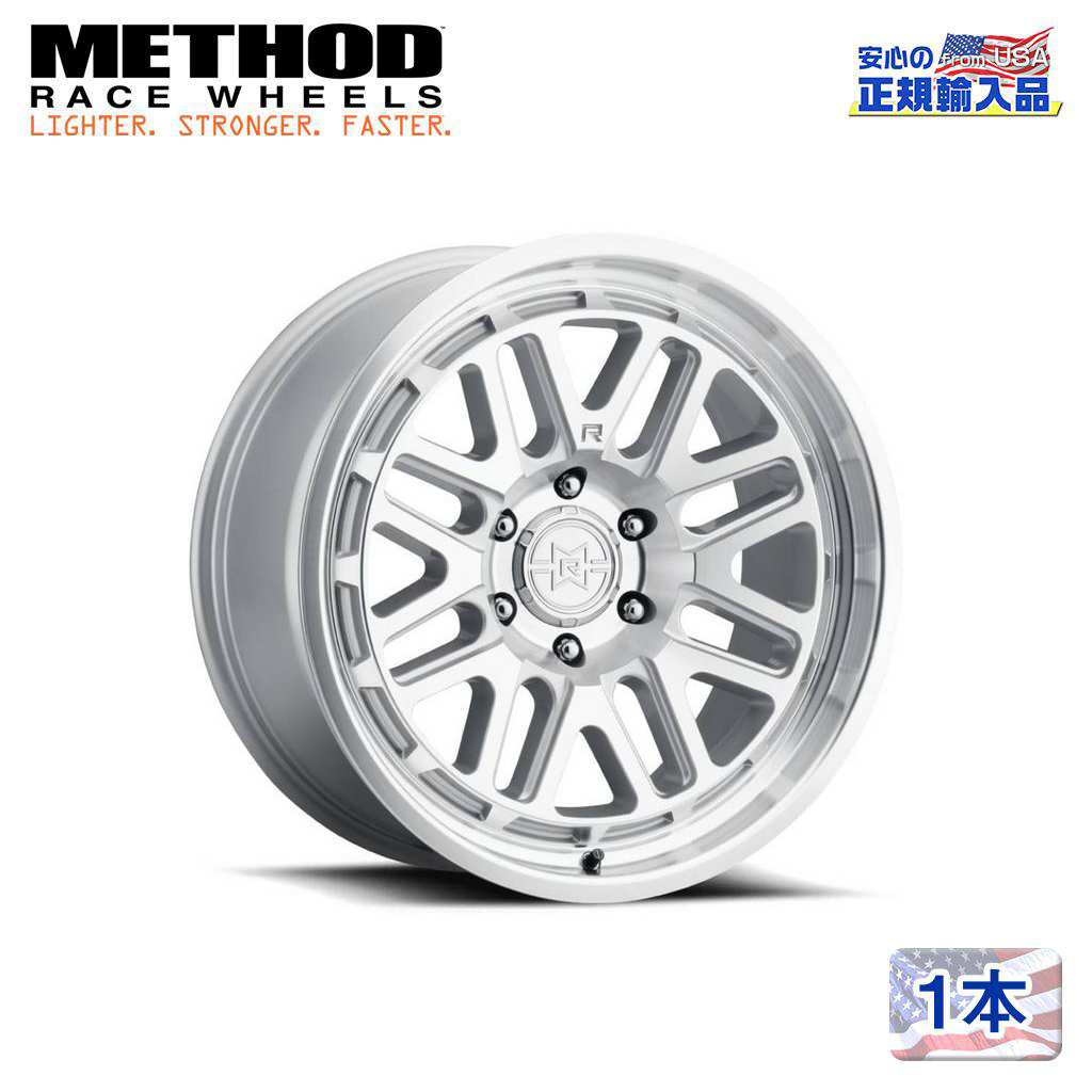 樂天商城 - 【Method Race Wheels (メソッドレース) 正規代理店】22インチアルミホイール 1本MR804 マシーンド/クリアコート22×10 6H139.7 +10 CB106.25 汎用