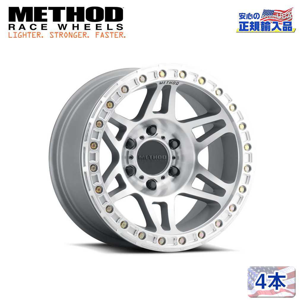 Method Race Wheels(᥽åɥ졼)Ź17ߥۥ 4ܥåMR106 Beadlock 179J 8H165.1 -44 CB130.81