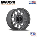 【Method Race Wheels(メソッドレース)正規代理店】18インチアルミホイール 5本セットMR309 Grid 18×9J 8H165.1 +18 CB130.81汎用(2)