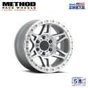 【Method Race Wheels(メソッドレース)正規代理店】17インチアルミホイール 5本セットMR106 Beadlock 17×9J 5H127 -44 CB71.5汎用