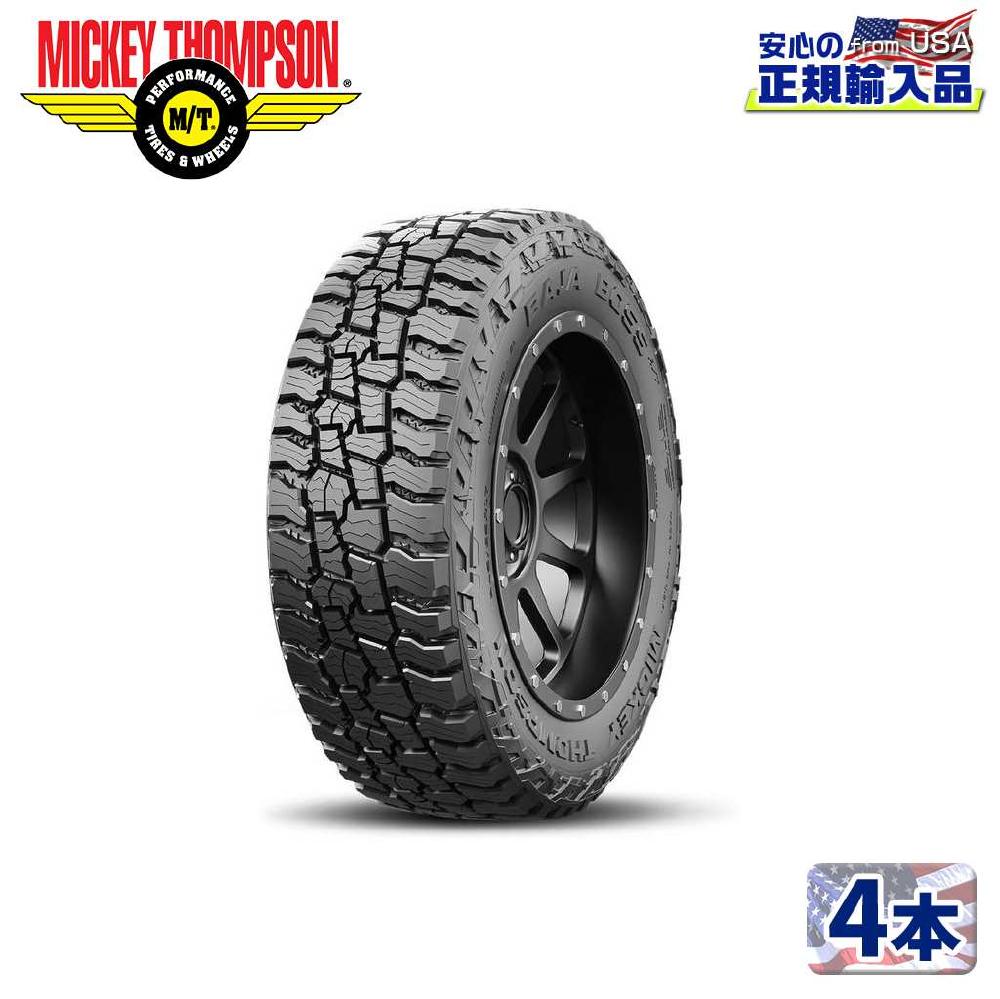 樂天商城 - 【MICKEY THOMPSON (ミッキートンプソン) 日本正規輸入総代理店】BAJA BOSS A/T SUV 18インチタイヤ 4本セット265/65R18 116T ブラックレターラジアル AT 汎用