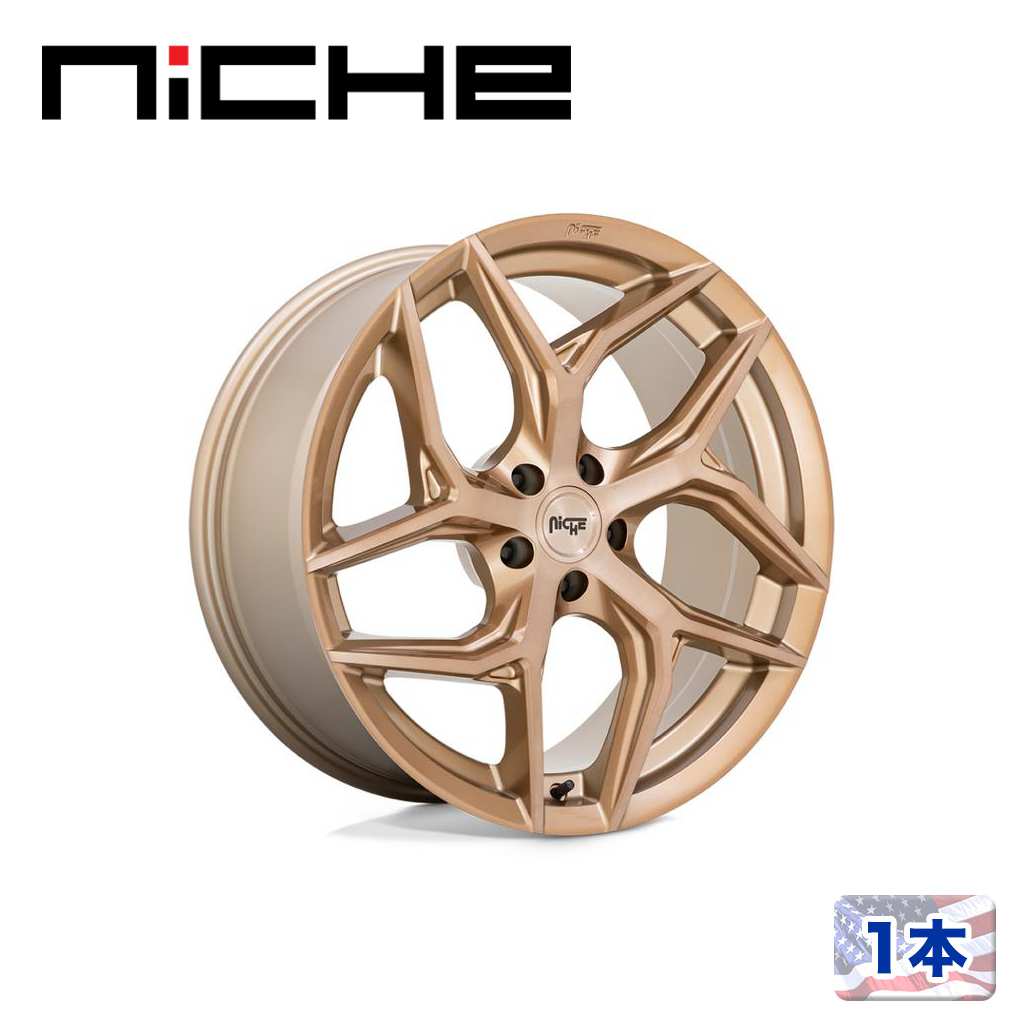 樂天商城 - 【NICHE（ニッチェ）日本総代理店】20インチアルミホイール 1本汎用 M267 TORSION プラチナムブロンズ20×10.5J 5H 114.3 +40 CB72.56