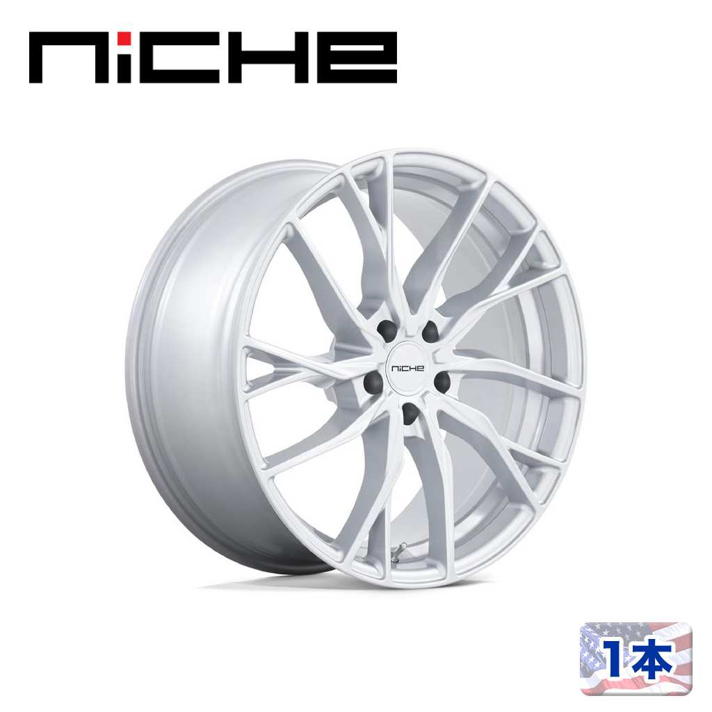 樂天商城 - 【NICHE（ニッチェ）日本総代理店】20インチアルミホイール 1本汎用 M273 NOVARA シルバー20×10.5J 5H 112 +40 CB66.56