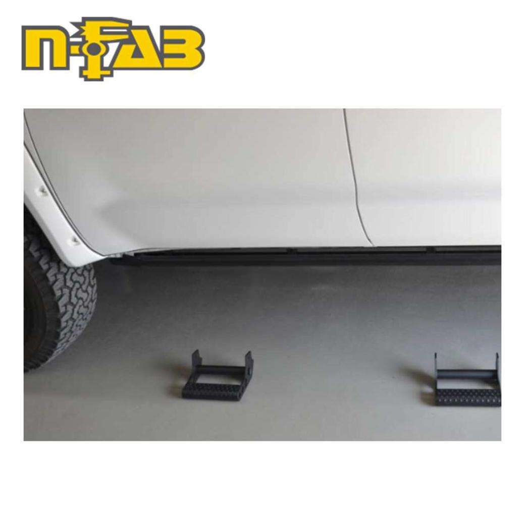 樂天商城 - 【N-FAB(エヌファブ)正規輸入品】RKR ロックレール 着脱式ステップのみ ブラックN-FAB製のRKRレールに対応