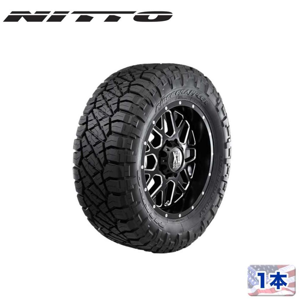 【NITTO TIRE(ニットータイヤ)正規品】20インチタイヤ 1本RIDGE GRAPPLER 33×12.50R20ラジアルタイヤ ブラックレターMT M/T マッドテレーン 汎用