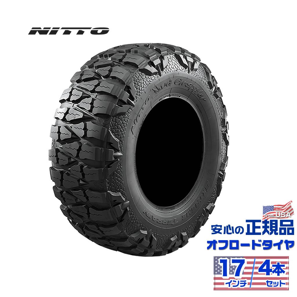 ��NITTO(�˥åȡ�)�����ʡ�17����������� 4��MUD GRAPPLER37��13.50R17 E 131P�饸���� �֥�å��쥿�� ...