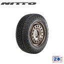 【NITTO TIRE(ニットータイヤ)正規品】17インチタイヤ 2本セットNOMAD GRAPPLER 285/70R17ラジアルタイヤ ブラックレタークロスオーバーテレーン 汎用