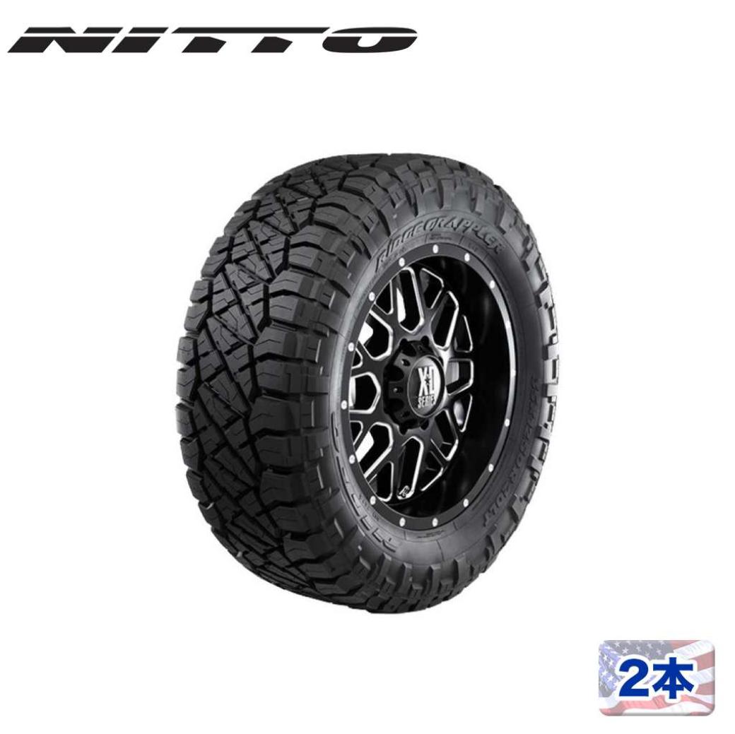樂天商城 - 【NITTO TIRE(ニットータイヤ)正規品】16インチタイヤ 2本セットRIDGE GRAPPLER 265/70R16ラジアルタイヤ ブラックレターMT M/T マッドテレーン 汎用