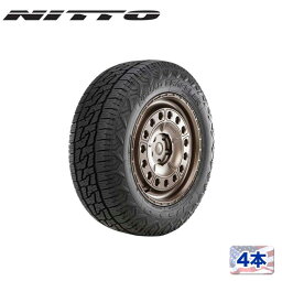 【NITTO TIRE(ニットータイヤ)正規品】20インチタイヤ 4本セットNOMAD GRAPPLER 255/55R20ラジアルタイヤ ブラックレタークロスオーバーテレーン 汎用