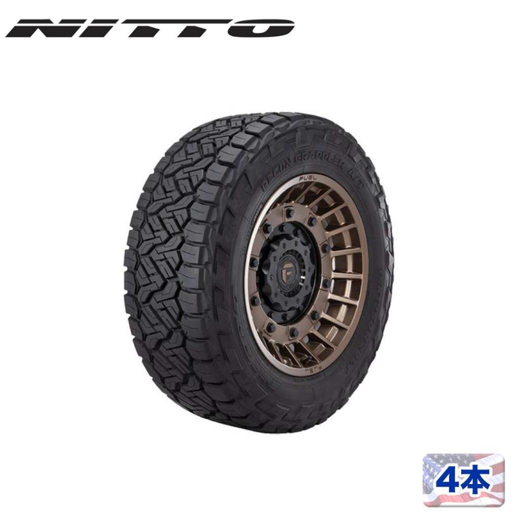 【NITTO TIRE(ニットータイヤ)正規品】17インチタイヤ 4本セットRECON GRAPPLER A/T 315/70R17ラジアルタイヤ ブラックレターAT A/T オールテレーン 汎用 1