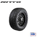 【NITTO TIRE(ニットータイヤ)正規品】17インチタイヤ 4本セットRIDGE GRAPPLER 245/65R17ラジアルタイヤ ブラックレターMT M/T マッドテレーン 汎用