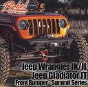 【REBEL OFFROAD(レベルオフロード)正規品】フロントバンパーJeep Wrangler ジープ ラングラー JK/JL 2007年~現行Jeep Gladiator ジープ グラディエーター JT 2020年~現行(ルビコン/オーバーランド/スポーツ/4XE/Mojave)