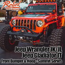 【REBEL OFFROAD(レベルオフロード)正規品】フロントバンパー・フープセットJeep Wrangler ジープ ラングラー JK/JL 2007年~現行Jeep Gladiator ジープ グラディエーター JT 2020年~現行(ルビコン/オーバーランド/スポーツ/4XE/Mojave)