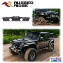 【RUGGED RIDGE(ラギッドリッジ)正規輸入品】XOR スタビーフロントバンパー スキッドプレートなしJeep Wrangler ジープ ラングラー JL 2018年～Gladiator グラディエーター JT クルーキャブ 2020年～