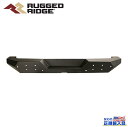 【RUGGED RIDGE (ラギッドリッジ)正規輸入品】スパルタン 全幅 リアバンパー Dリングマウント付きJeep Wrangler ジープ ラングラー JL 2018年~現行