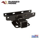 【RUGGED RIDGE (ラギッドリッジ)正規輸入品】2インチ角 トレーラーヒッチ/ヒッチメンバー 一台分Jeep Wrangler ジープ ラングラー JL 2018年~