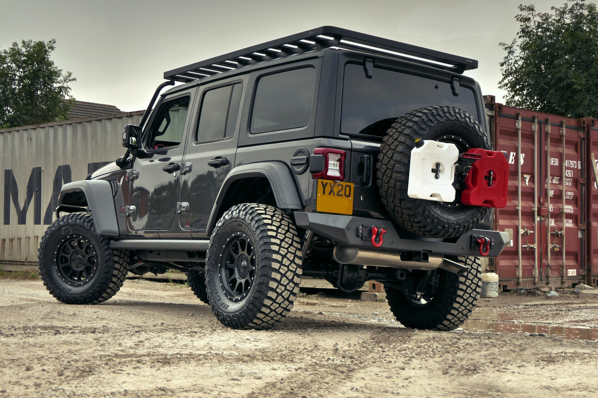【RUGGED RIDGE (ラギッドリッジ)正規輸入品】2インチ角 トレーラーヒッチ/ヒッチメンバー 一台分Jeep Wrangler ジープ ラングラー JL 2018年〜 2