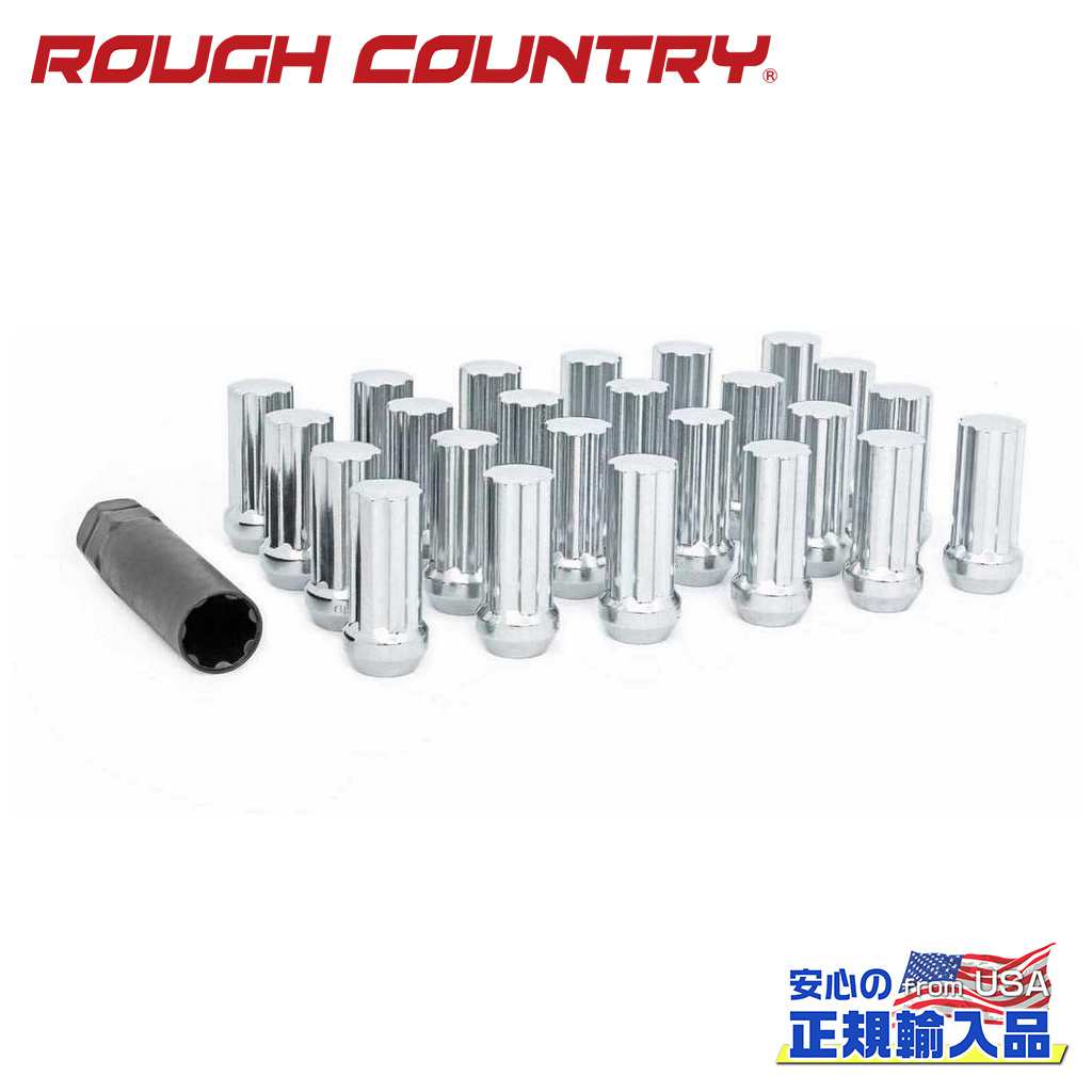 樂天商城 - 【ROUGH COUNTRY(ラフカントリー)正規輸入総代理店】ラグナットセットクロム M14×1.5 32個 汎用