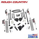 【ROUGH COUNTRY(ラフカントリー)正規輸入総代理店】6インチリフトキット ガソリン車(リアスプリング)・Vertexショック<BR>FORD フォード スーパーデューティー 4WD 2005年~2007年