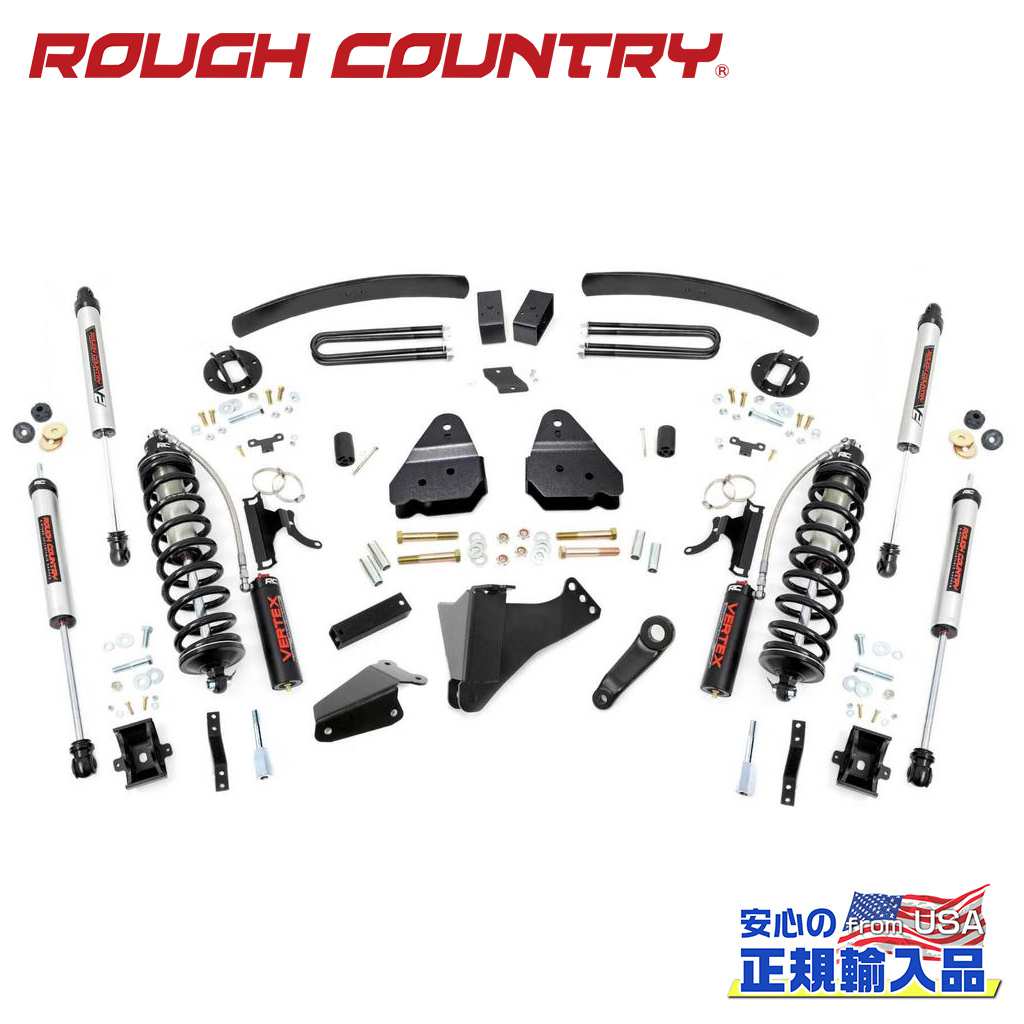 【ROUGH COUNTRY(ラフカントリー)正規輸入総代理店】6インチリフトアップキット/サスキットガソリン車..