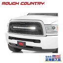 【ROUGH COUNTRY(ラフカントリー)正規代理店】30インチ LEDライトバー付き メッシュグリル ブラックシリーズDODGE RAM ダッジ ラム2500/3500 2WD/4WD2013年〜2018年(2)
