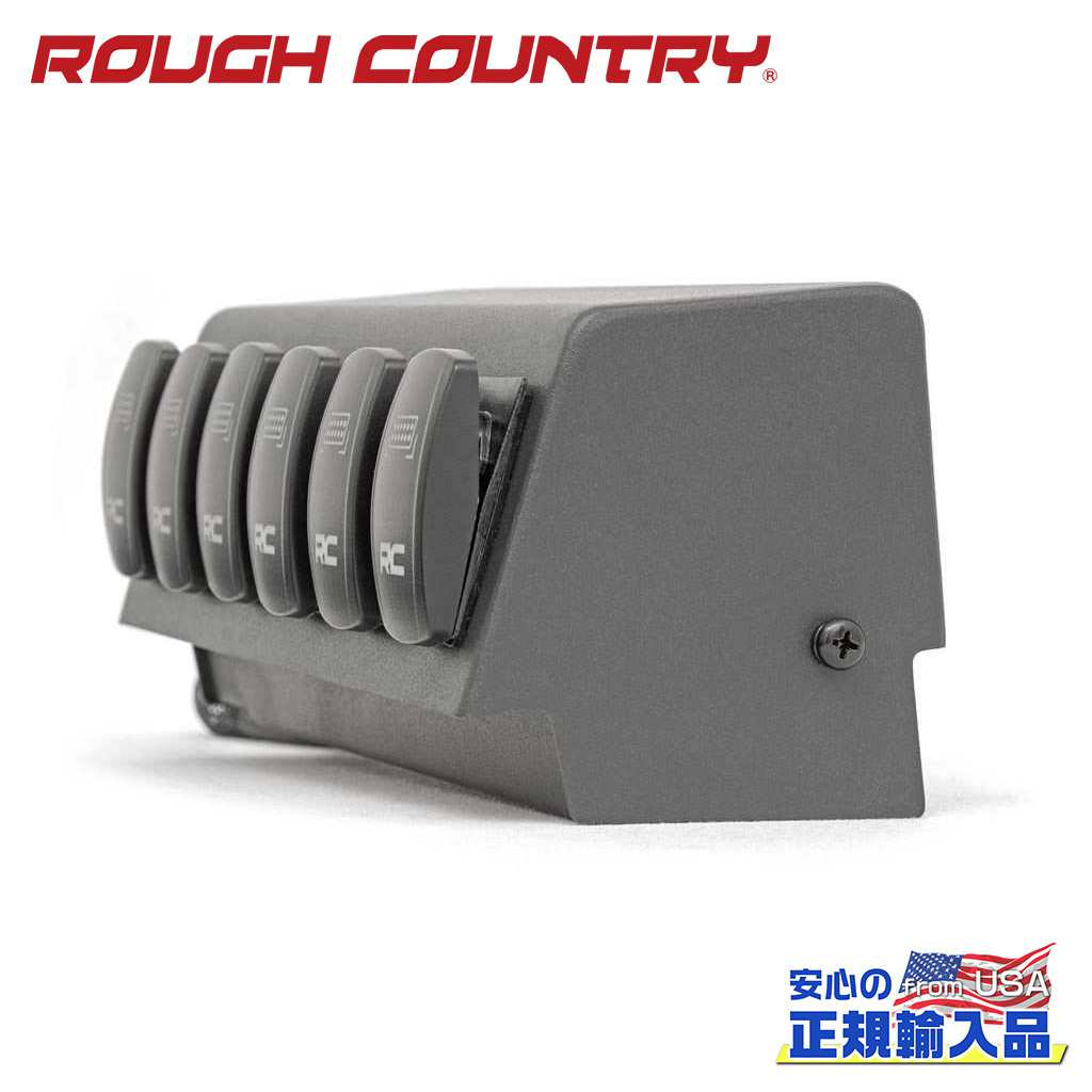 【ROUGH COUNTRY(ラフカントリー)正規代理店】MLC-6 マルチライトコントローラー アッパーダッシュマウント付きJeep Wrangler ジープ ラングラー JL 2018年～現行Gladiator ジープ グラディエーター JT 2020年～現行