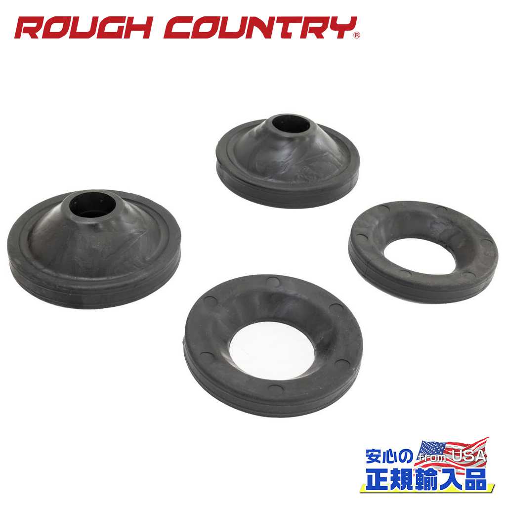 【ROUGH COUNTRY(ラフカントリー)正規輸入総代理店】コイルスプリングスペーサー 0.75インチアップJeep Wrangler ジープ ラングラー JK 2007年～2018年