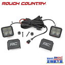 【ROUGH COUNTRY(ラフカントリー)正規代理店】2インチ LEDキューブ イージーマウントキット スペクトラムシリーズJeep Wrangler ジープ ラングラー JL 2018年~現行Gladiator ジープ グラディエーター JT 2020年~現行