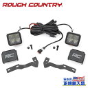 【ROUGH COUNTRY(ラフカントリー)正規代理店】LEDディッチライトキット/スポットライト スペクトラムシリーズTOYOTA Tacoma トヨタ タコマ 2WD/4WD2016年~2023年