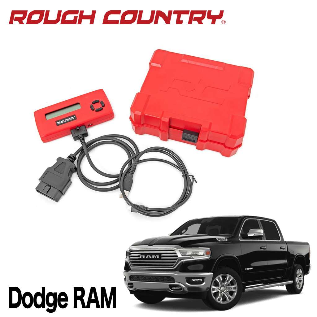 【ROUGH COUNTRY 正規品】スピードメーターキャリブレーター ガソリン車用ダッジ ラム 1500/ラム 1500/ジープ JKラングラー