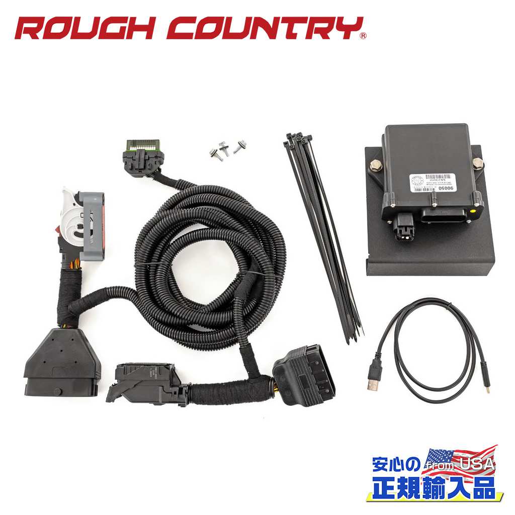 【ROUGH COUNTRY 正規品】スピードメーターキャリブレーター10速トランスミッション搭載車用シボレー/GMC 1500 2022年〜2024年