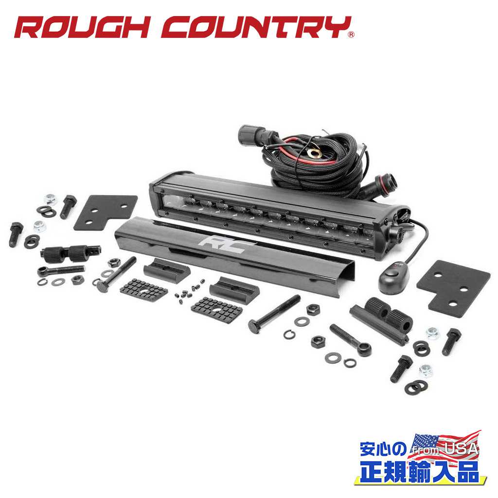 樂天商城 - 【ROUGH COUNTRY(ラフカントリー)正規代理店】フロントバンパー/12インチLEDバンパーキット ブラックシリーズポラリス レンジャー XP1000/1000 4WD・クルー