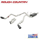 【ROUGH COUNTRY(ラフカントリー)正規代理店】キャットバック マフラー 4.7L/5.7L用Dodge RAM ダッジラム 1500 2WD/4WD2009年～現行