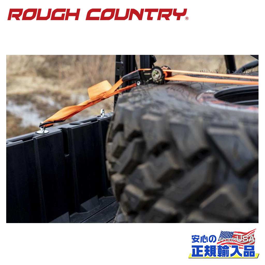 樂天商城 - 【ROUGH COUNTRY(ラフカントリー)正規代理店】ベッドタイダウンキットポラリス RZR 570/XP1000 4WD2012年〜2022年