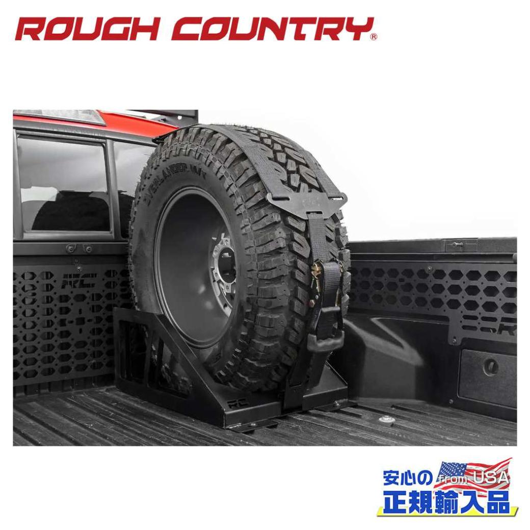 樂天商城 - 【ROUGH COUNTRY(ラフカントリー)正規代理店】ベッドマウント スペアタイヤキャリア汎用