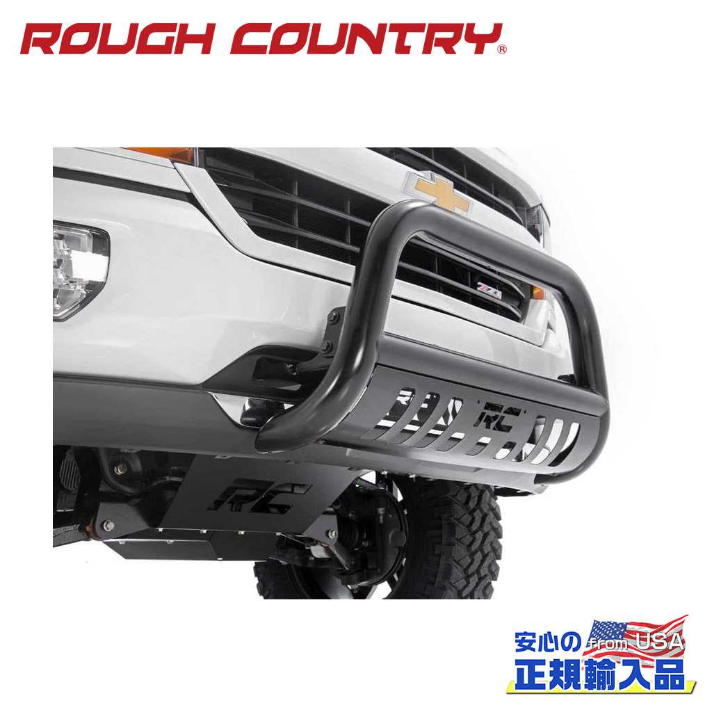 【ROUGH COUNTRY(ラフカントリー)正規代理店】ブルバー ブラックシボレー シルバラード 1500 2WD/4WD2019年〜2022年