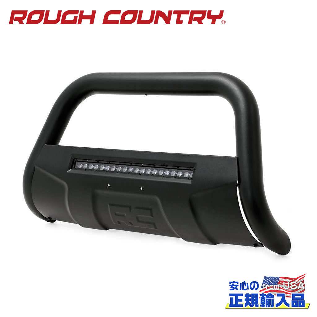 【ROUGH COUNTRY(ラフカントリー)正規代理店】ブルバー LED付きシボレー/GMC 1500 トラック/SUV・2WD/4WD2007年〜2020年