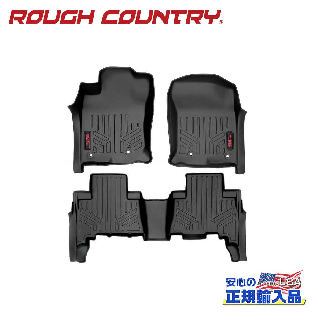 【ROUGH COUNTRY(ラフカントリー)正規代理店】フロアマットTOYOTA トヨタ 4ランナー/ハイラックスサーフ 2WD/4WD2013年～現行