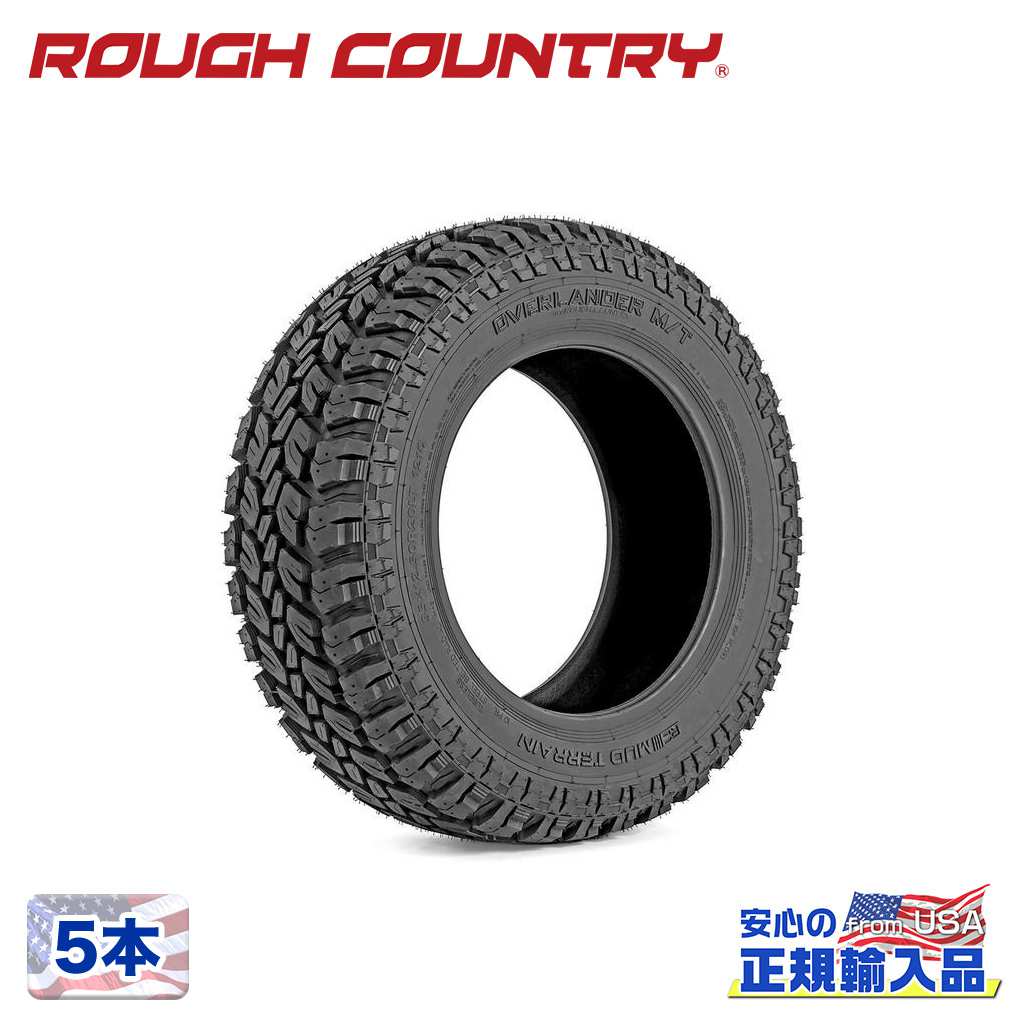 ��ROUGH COUNTRY(��ե���ȥ꡼)͢��������Ź��22����������� 5��OVERLANDER M/T 35X12.50R22�饸��...