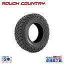 【Rough Country 正規品】デュアルサイドウォール 18インチタイヤ 5本295/70R18 ブラックレター ラジアルMT M/T マッドテレーン