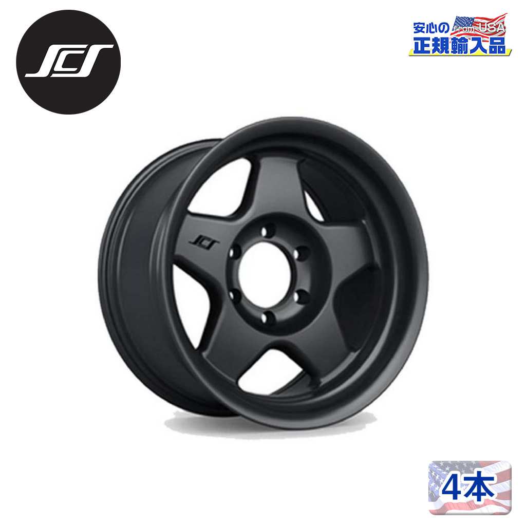 【SCS(ステルスカスタムシリーズ)正規品】17インチアルミホイール 4本セットF5 17×9J 6H139.7 -38 CB106.1汎用